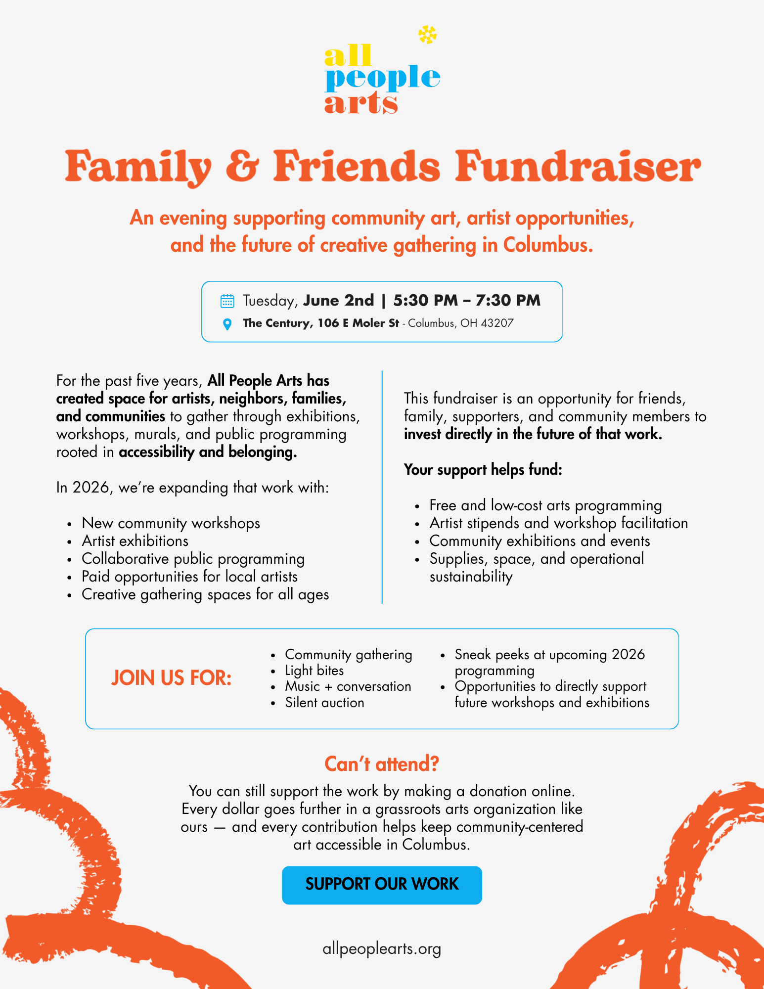 FUNDRAISER FLYER